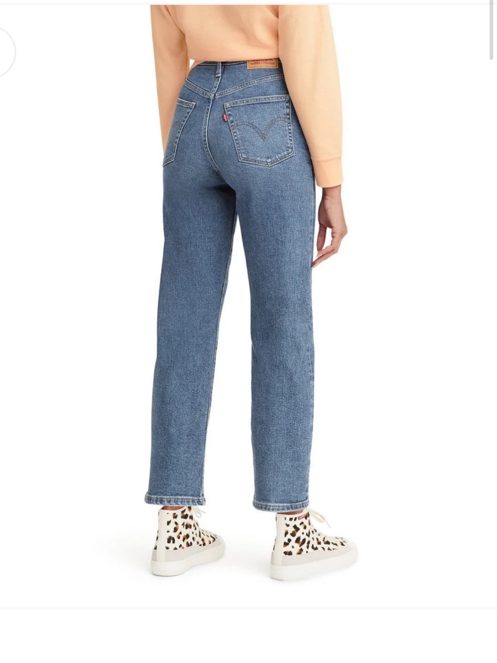 Levi's Women's Ribcage Straight Ankle Jeans - Summer Slide 29